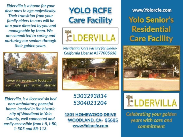 ELDERVILLA - Assisted Living Home photo 1 in WOODLAND, CA